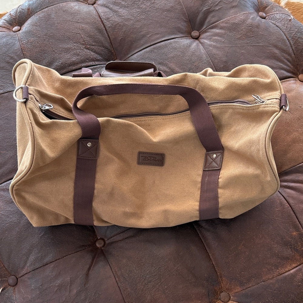 Bella Russo Canvas Duffle Bag